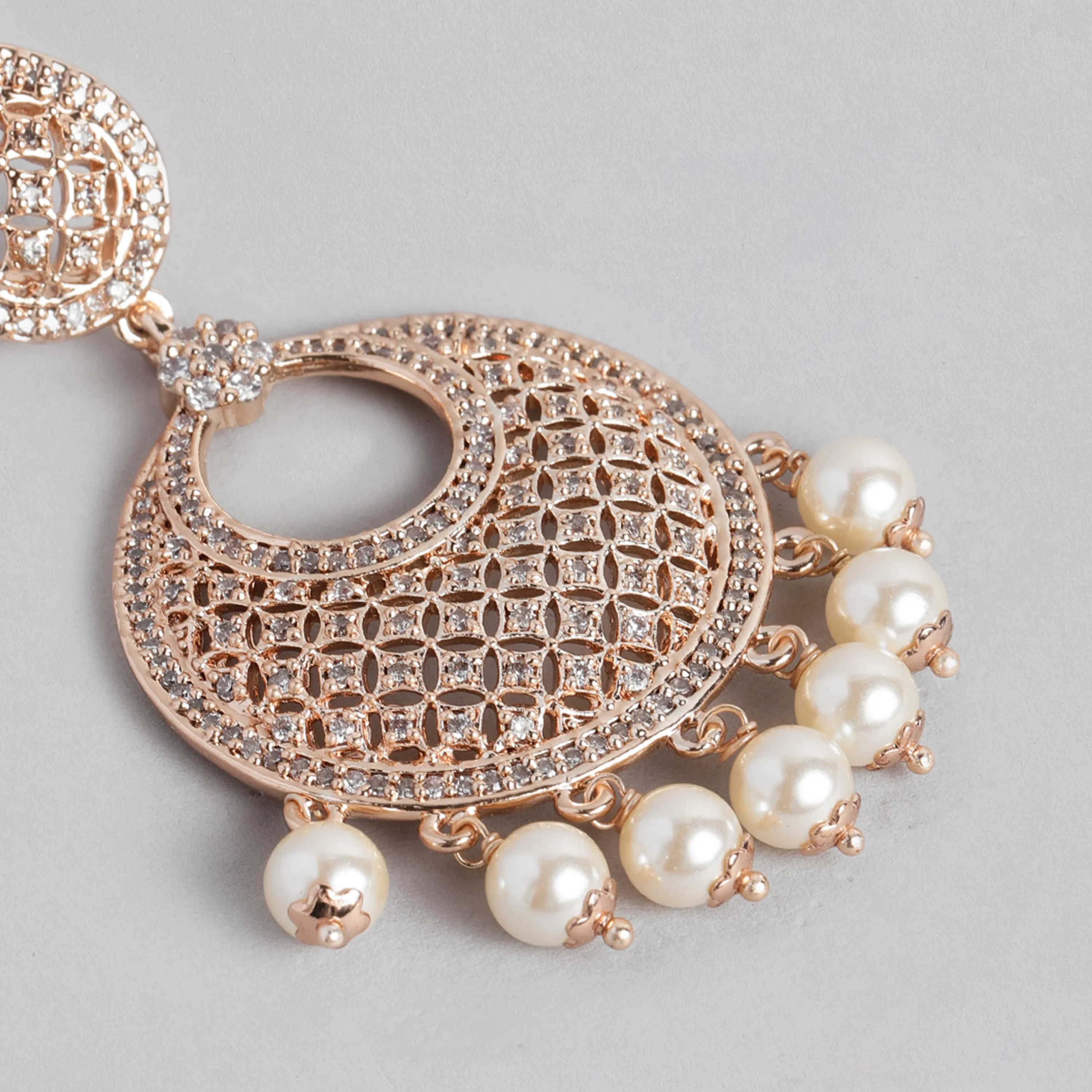 Ad Stones Traditional Long Earrings
