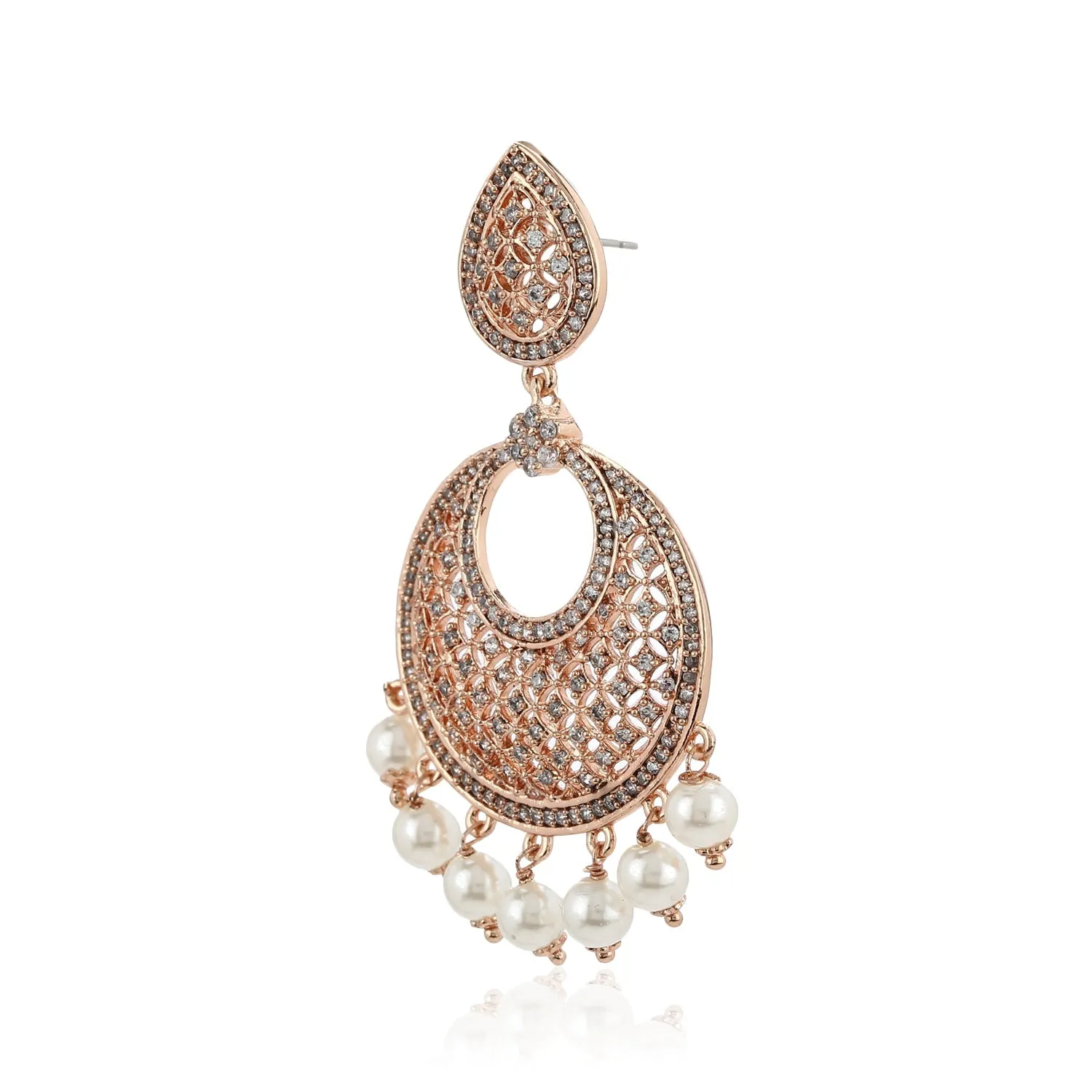 Ad Stones Traditional Long Earrings