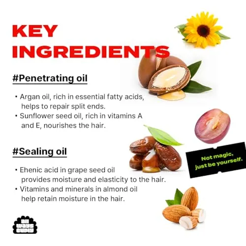 AllWaysCurly Hair Oil - For Curly, Frizzy, Dry and Damaged Hair | Curly Hair Care Product for Women