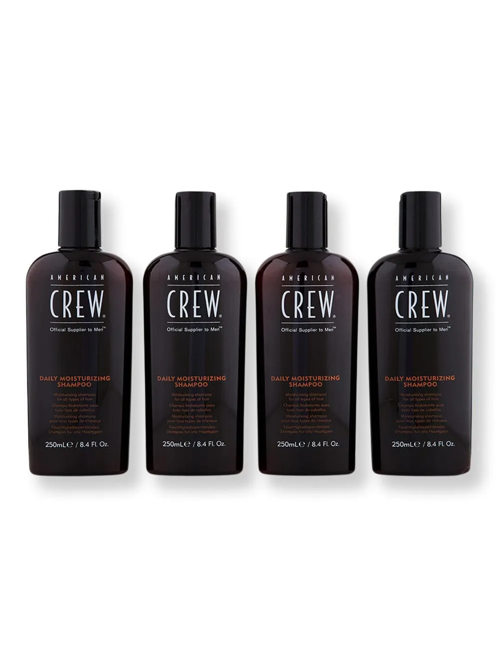 American Crew Daily Moisturizing Shampoo 4 Ct 8.4 oz 250 ml