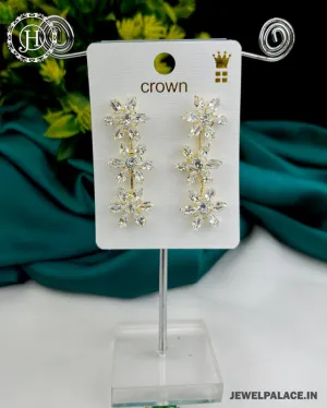 Antique Reverse Ad Stone Earring JH3249