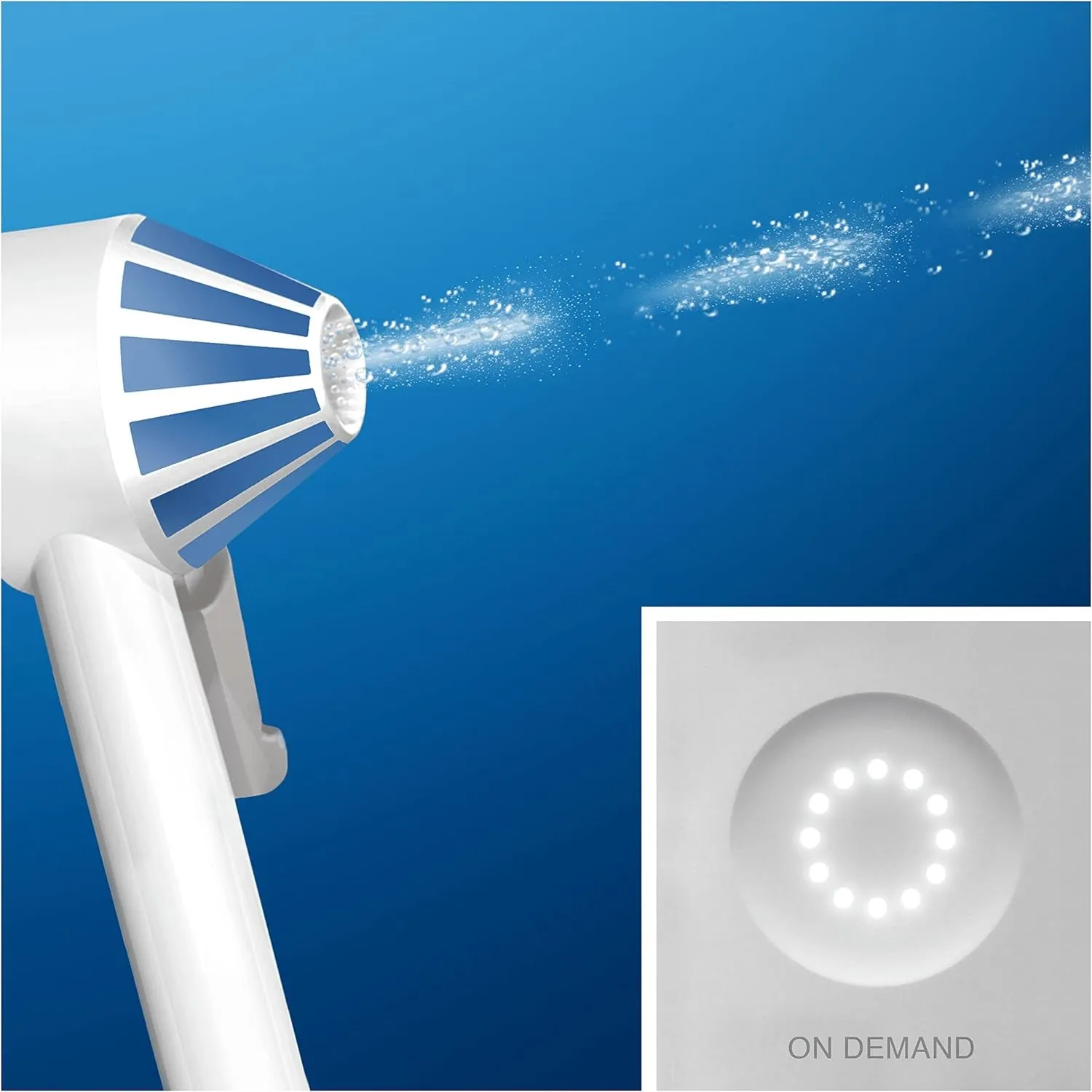 Aquacare 6 Pro-Expert Water Flosser, Plaque Remover For Teeth Featuring Oxyjet Technology, Oral Irrigator With 6 Cleaning Modes, 2 Pin UK Plug