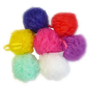 Aquasentials Small Mesh Pouf (8 Pack) (Multi-Colors) Multi-Colors