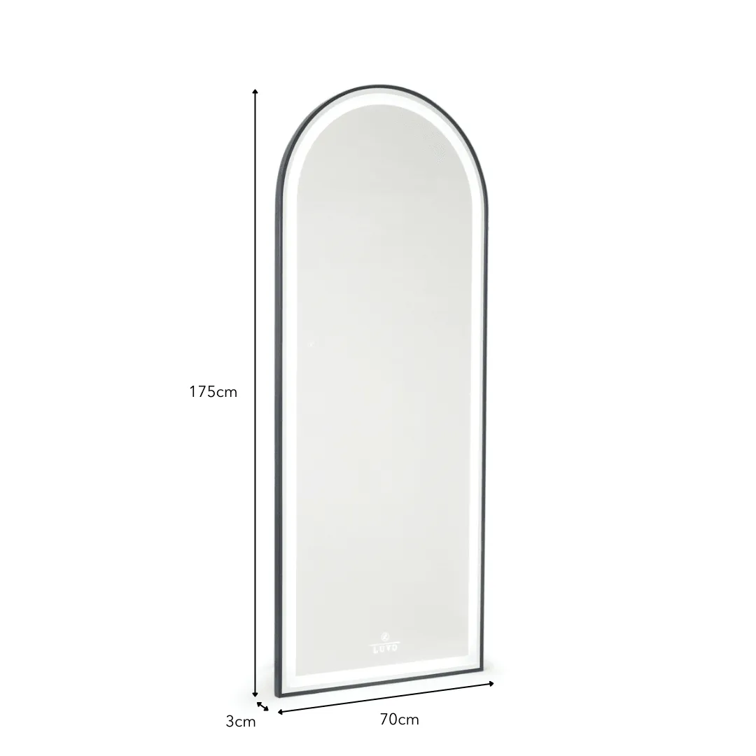 Arch Floor Mirror