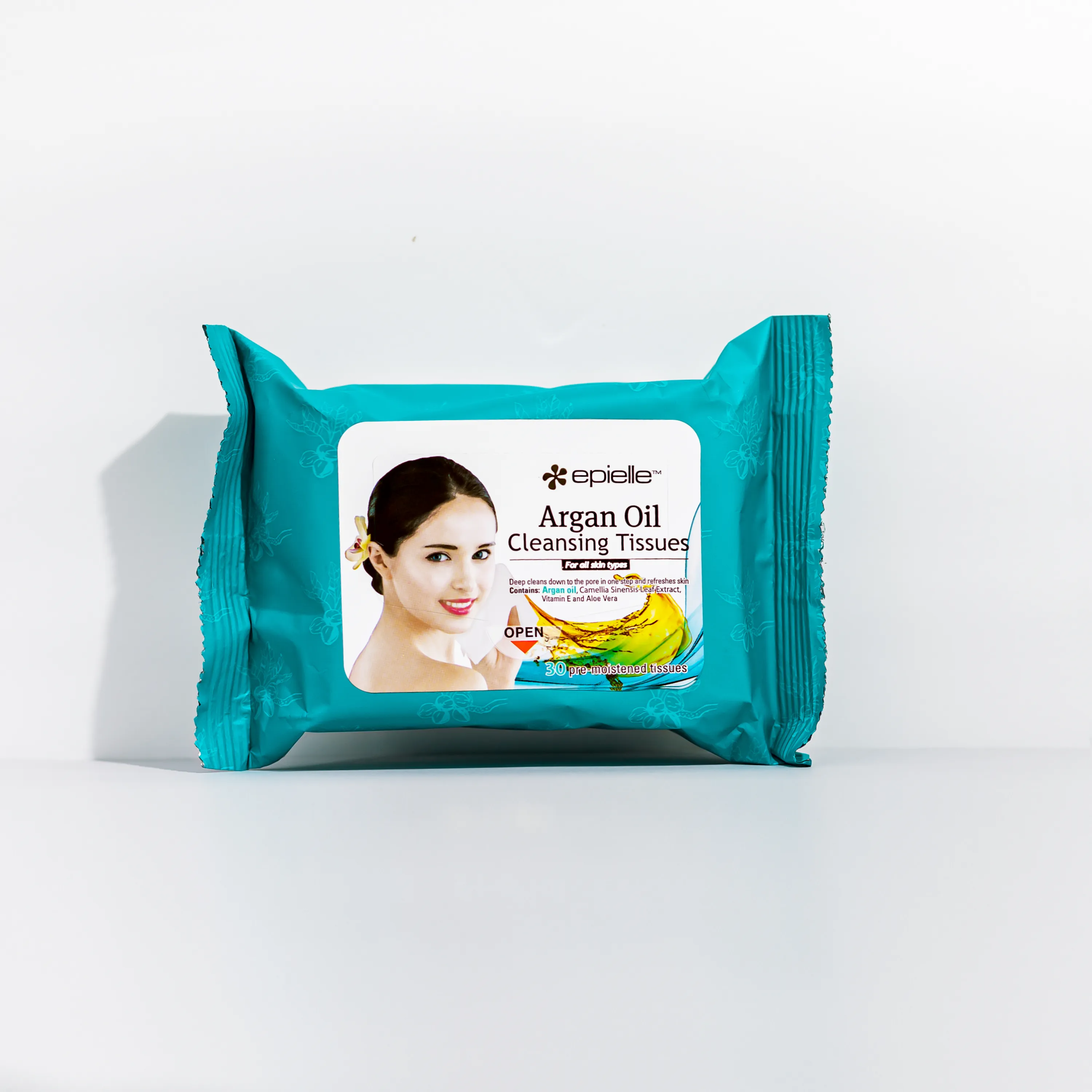 Argan Oil Facial Cleansing Tissues | 30ct
