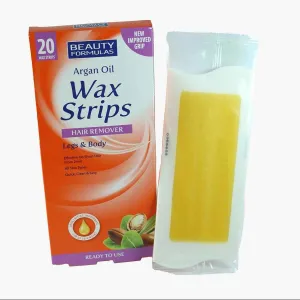 Argan Oil Wax Strips Hair Remover Legs & Body