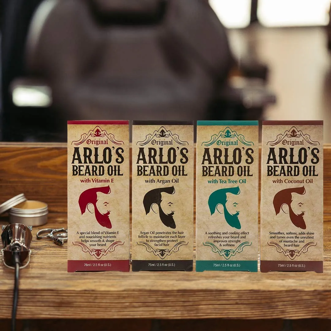 Arlo's Beard Oil with Coconut Oil 2.5 ounce (Pack of 2)