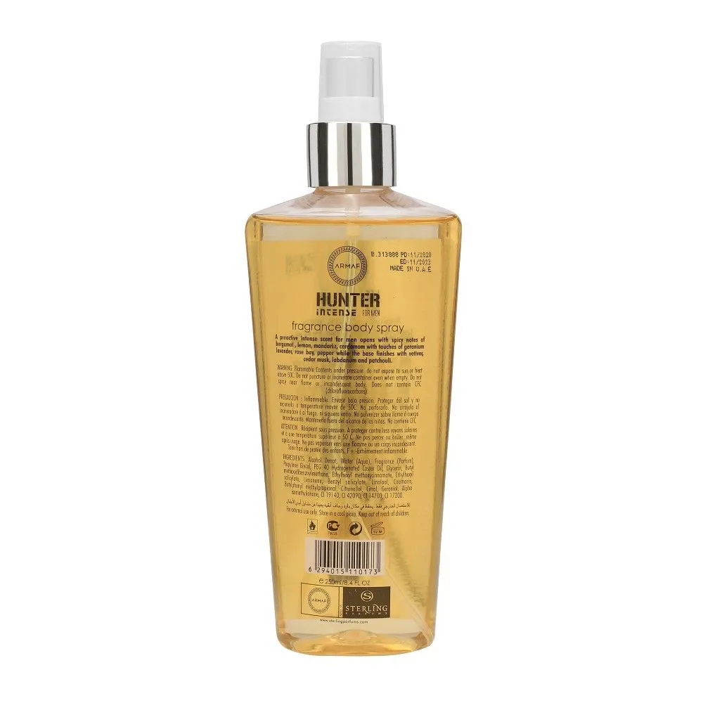 Armaf Hunter Intense Men Fragrance Body Spray (250ml)