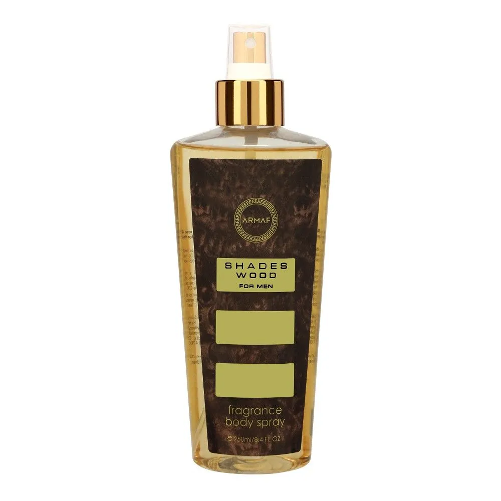 Armaf Shades Wood Fragrance Body Spray For Men (250ml)