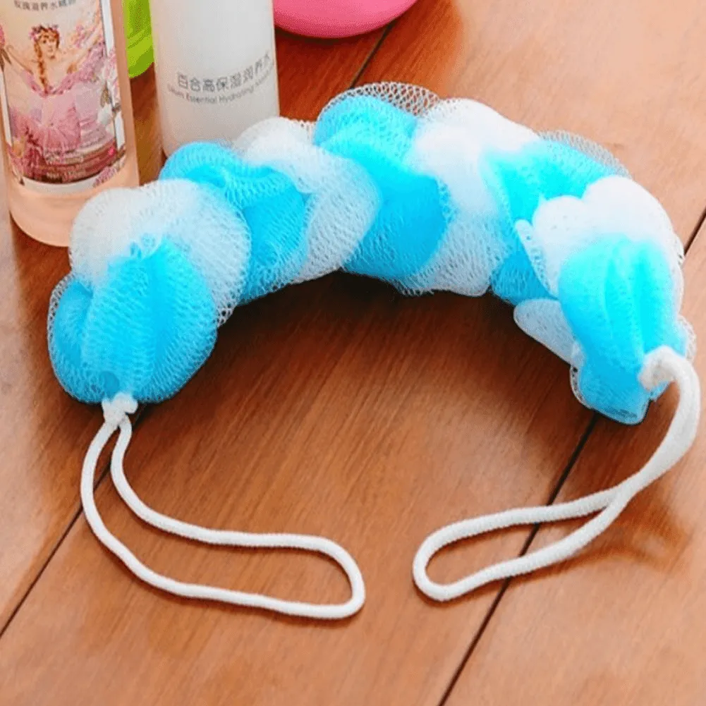 Back Scrubber Bath Shower Mesh Sponge - 1Pcs