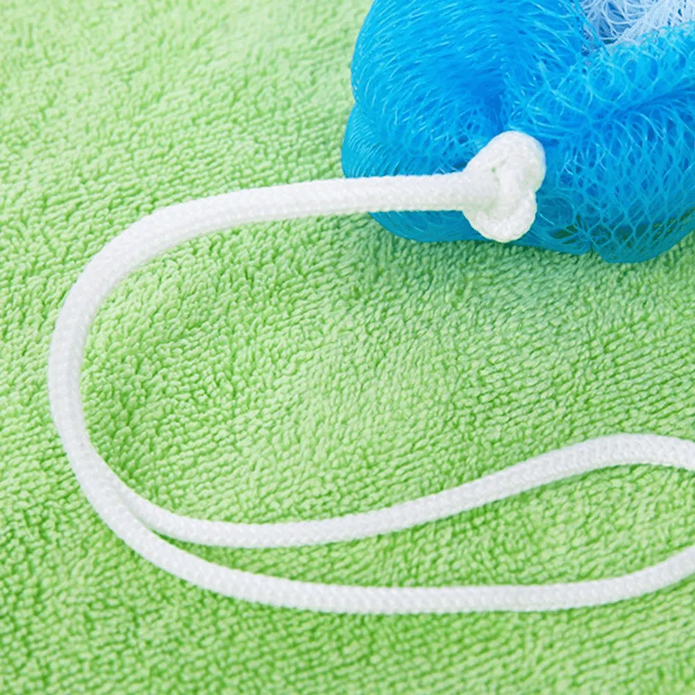 Back Scrubber Bath Shower Mesh Sponge - 1Pcs
