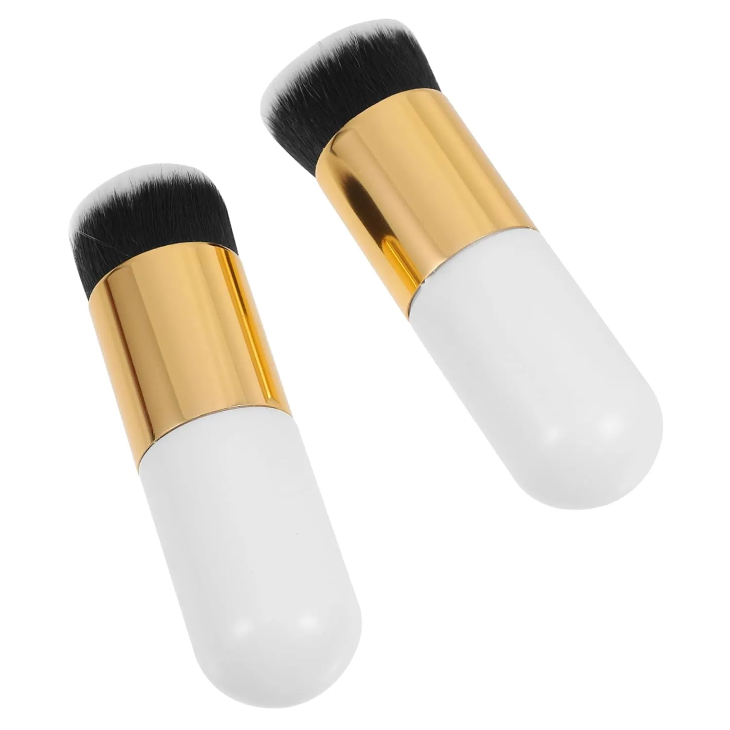 balacoo 6pcs Fluffy Loose Powder Brush Premium Synthetic Hair Makeup Tool for Foundation Blush and Cosmetics Application for Women and Girls