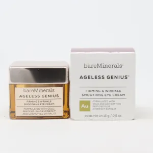 Bareminerals Ageless Genius Firming & Wrinkle Smoothing Eye Cream 0.5oz  New