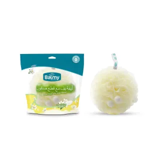 Bath Pouf with Soap Pieces - Jasmine