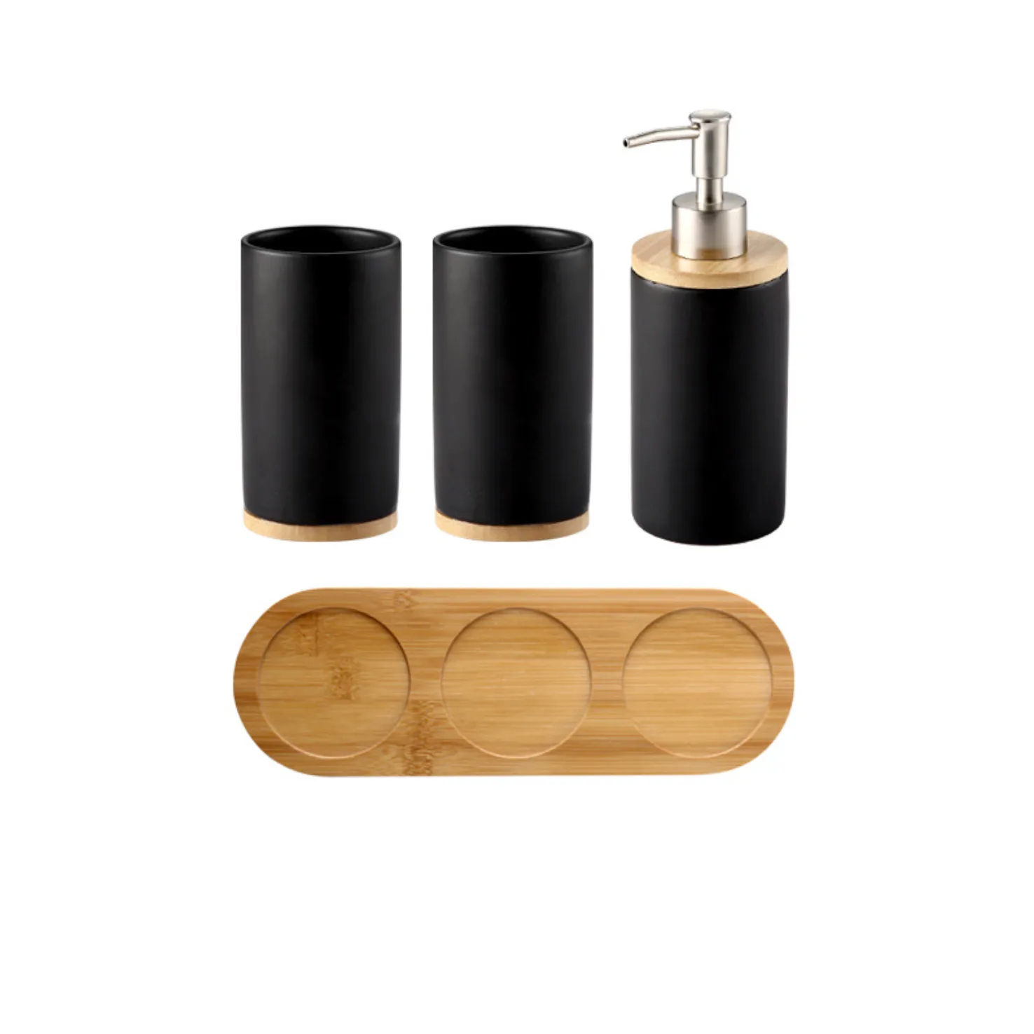 Bath Set Black