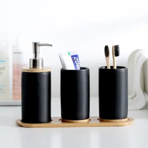 Bath Set Black