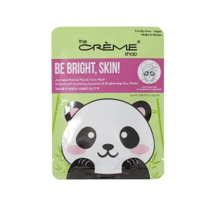 Be Bright, Skin! Animated Kawaii Panda Face Mask