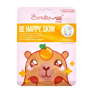 Be Happy, Skin! Animated Capybara Face Mask