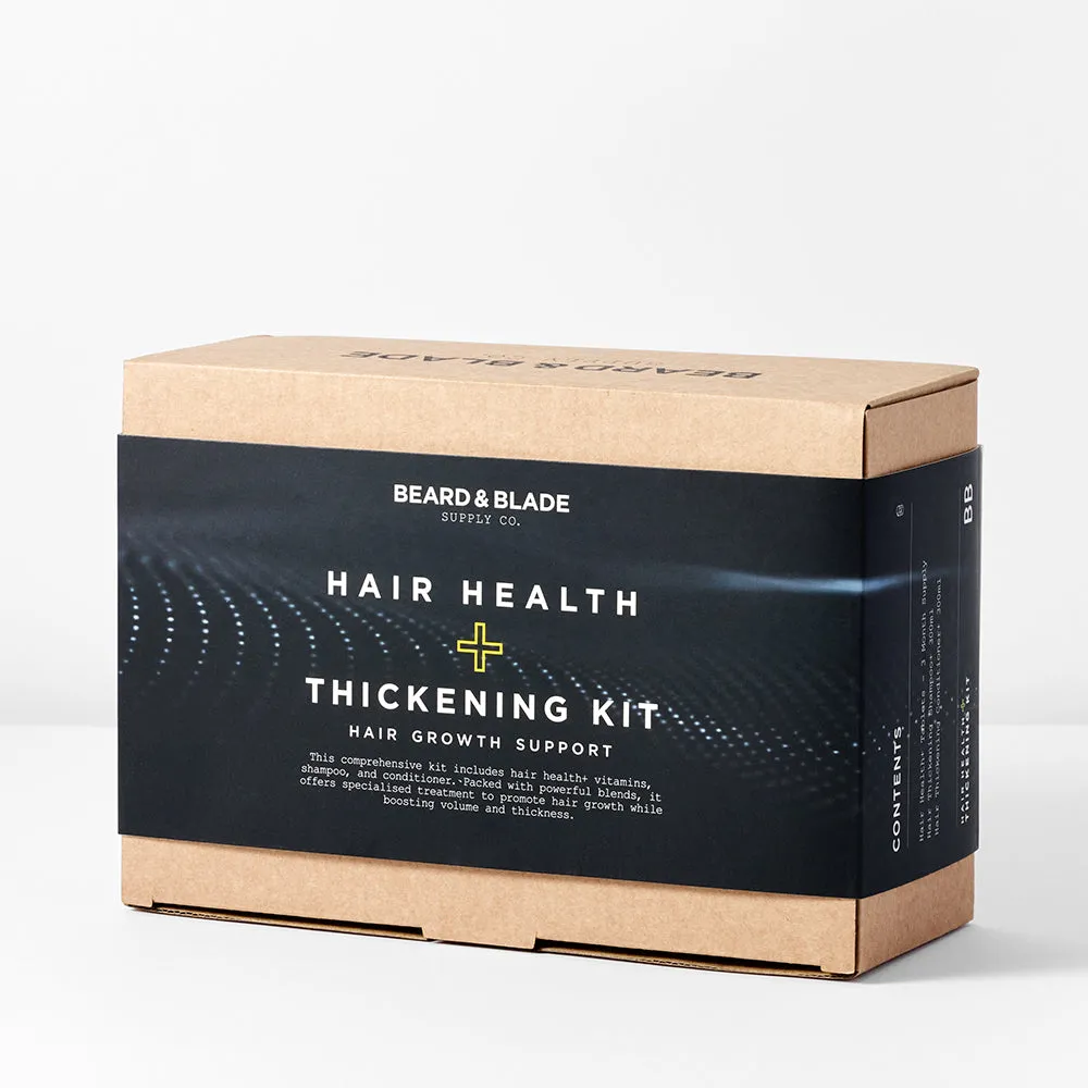 Beard & Blade Hair Health  Thickening Kit