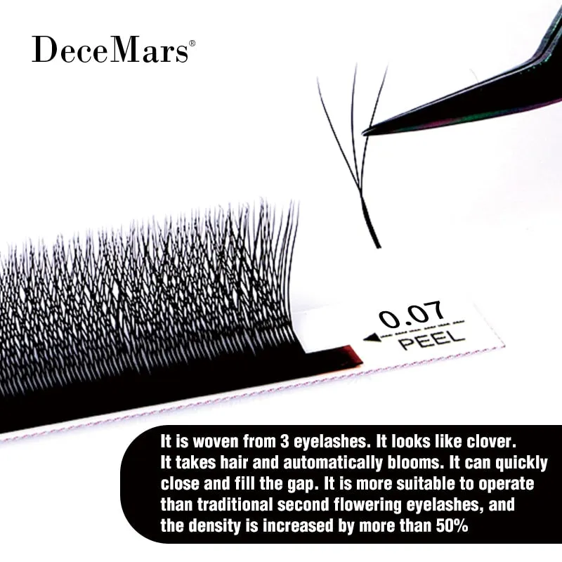 Beauty 3D W-Shaped Eyelashes Extensions 3 Tip