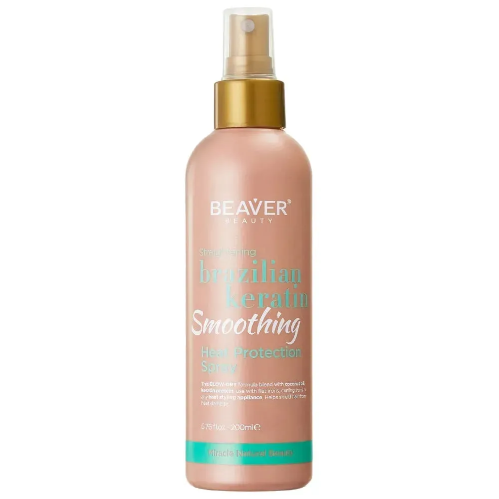Beaver Brazilian Keratin heat protection spray (200 ml)