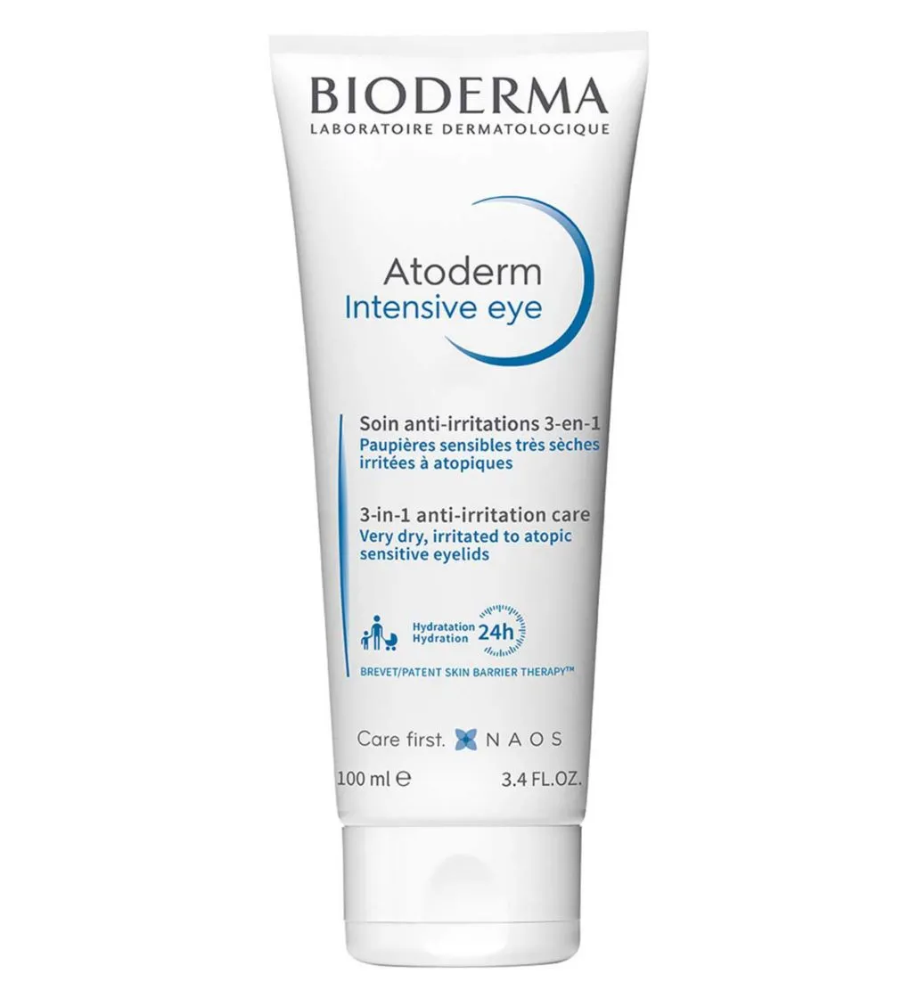 Bioderma Atoderm Intensive Eye Cream for Very Dry, Itchy Skin Prone to Eczema 100ml
