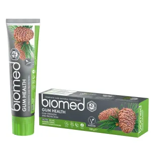 Biomed Gum Health 98% Natural Toothpaste | Gum Strength & Protection | Sage Ecalyptus Rosemary Cedar Essential Oils, Vegan, SLES Free 100g