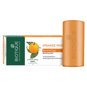 Biotique Bio Orange Peel Renewing Bathing Bar (150gm)