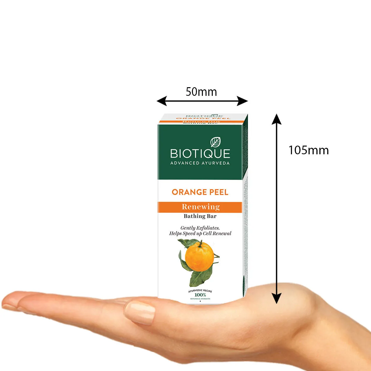Biotique Bio Orange Peel Renewing Bathing Bar (150gm)