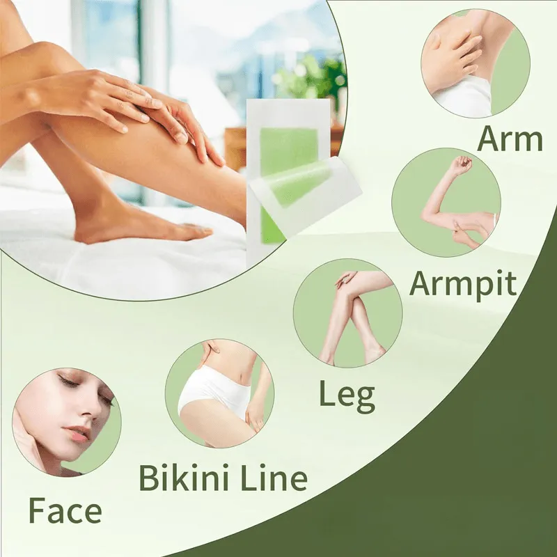 Body Hair Remove Wax Strips - 1 Pcs