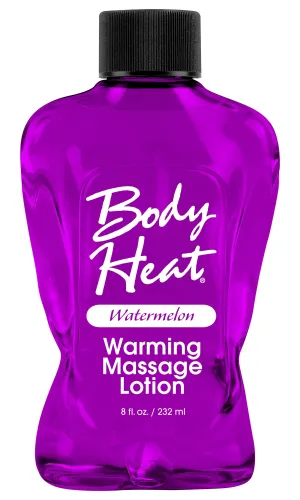 Body Heat Warming Massage Lotion - 8 Fl. Oz. - Watermelon