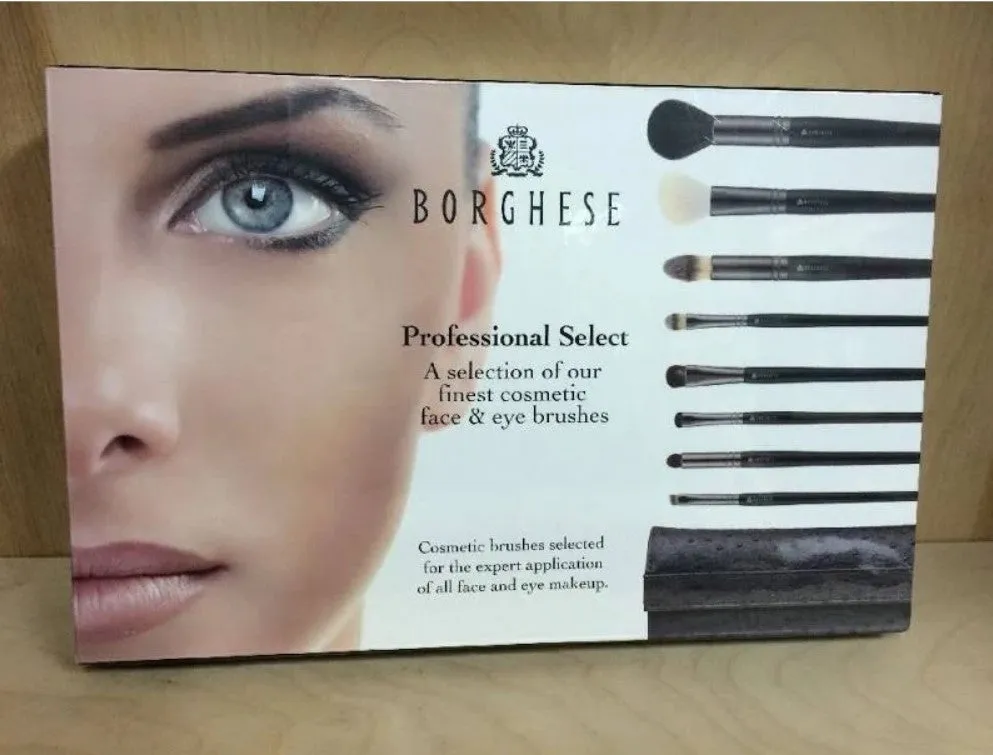Borghese Professional Select - Full Brush Set Includes 8 Brushes