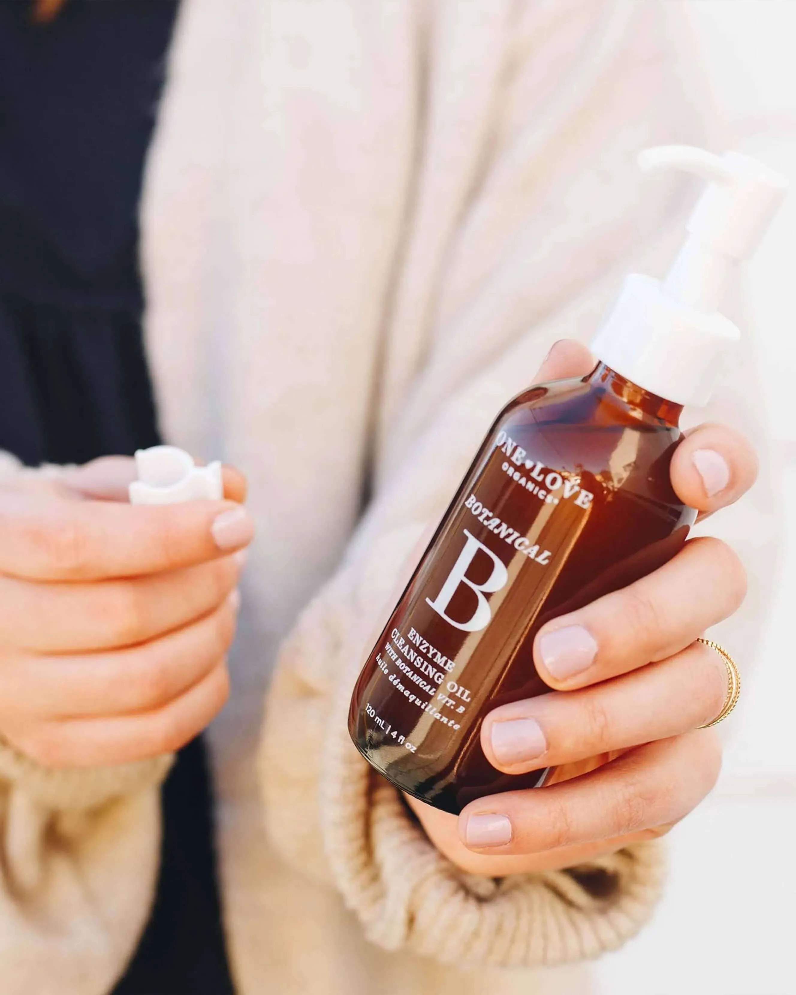 Botanical B Enzyme Cleansing Oil   Makeup Remover