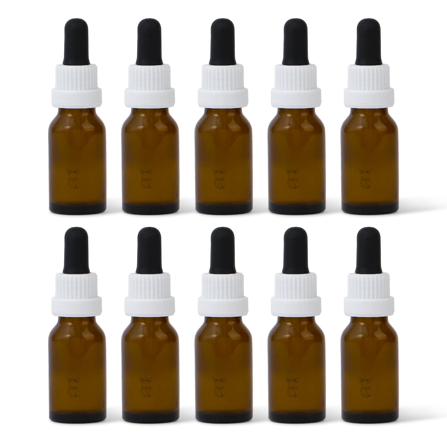 Bottle - Blank Amber 15ml - 10pk