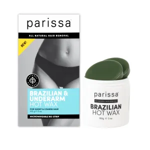 Brazilian Hot Wax Kit | No-Strips, Microwavable, 150g