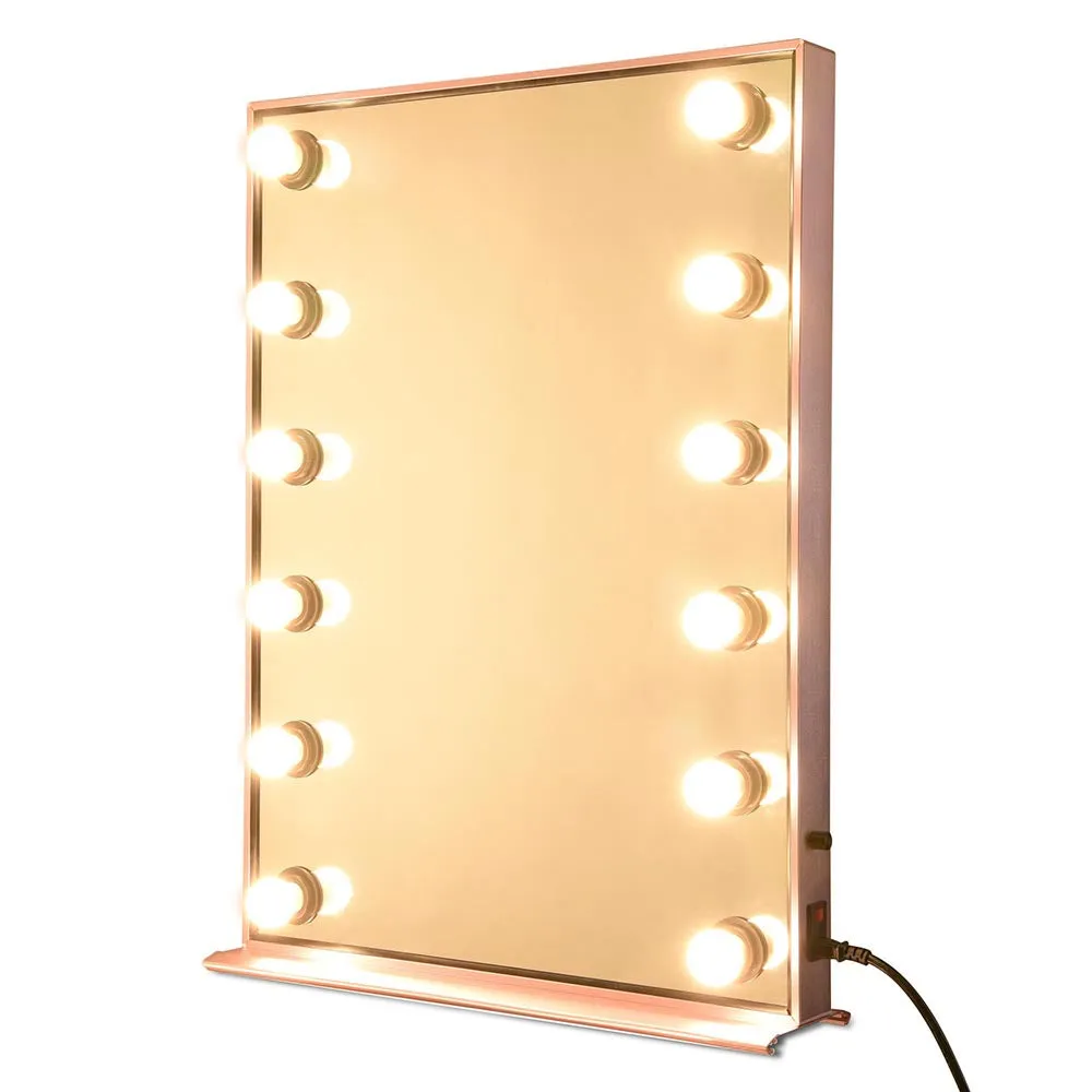 Byootique Urstudio 34x24" Hollywood Vanity Light Mirror Tabletop Wall Mount