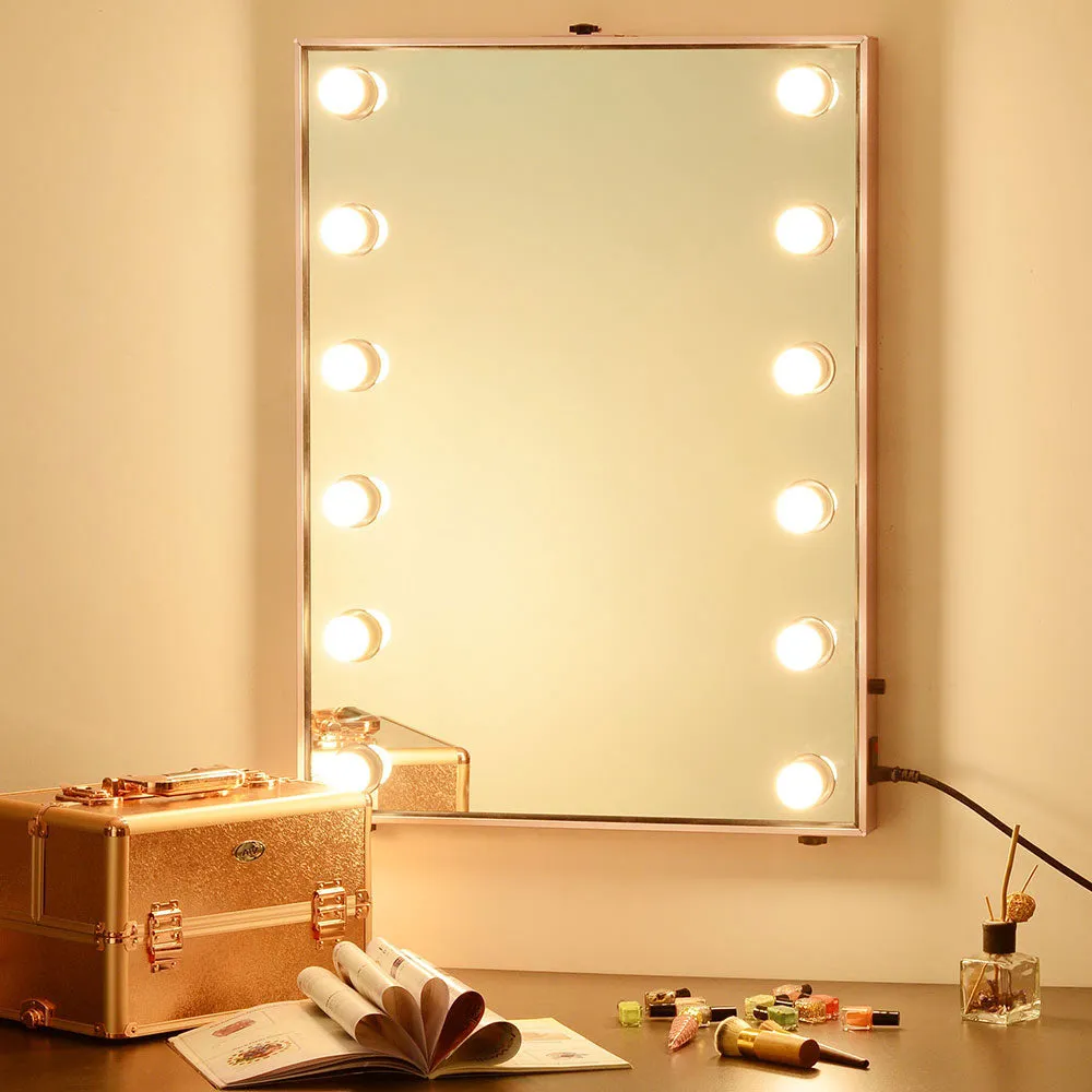 Byootique Urstudio 34x24" Hollywood Vanity Light Mirror Tabletop Wall Mount