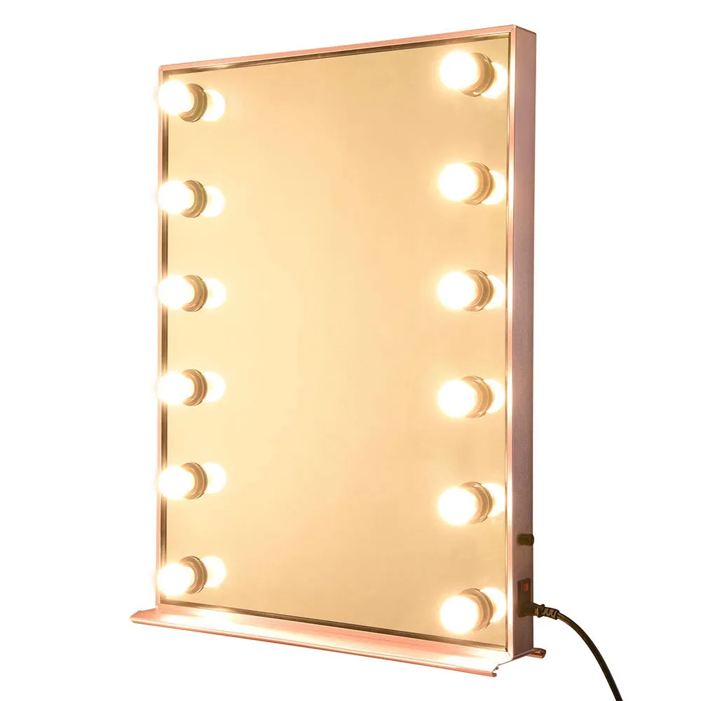 Byootique Urstudio 34x24" Hollywood Vanity Light Mirror Tabletop Wall Mount