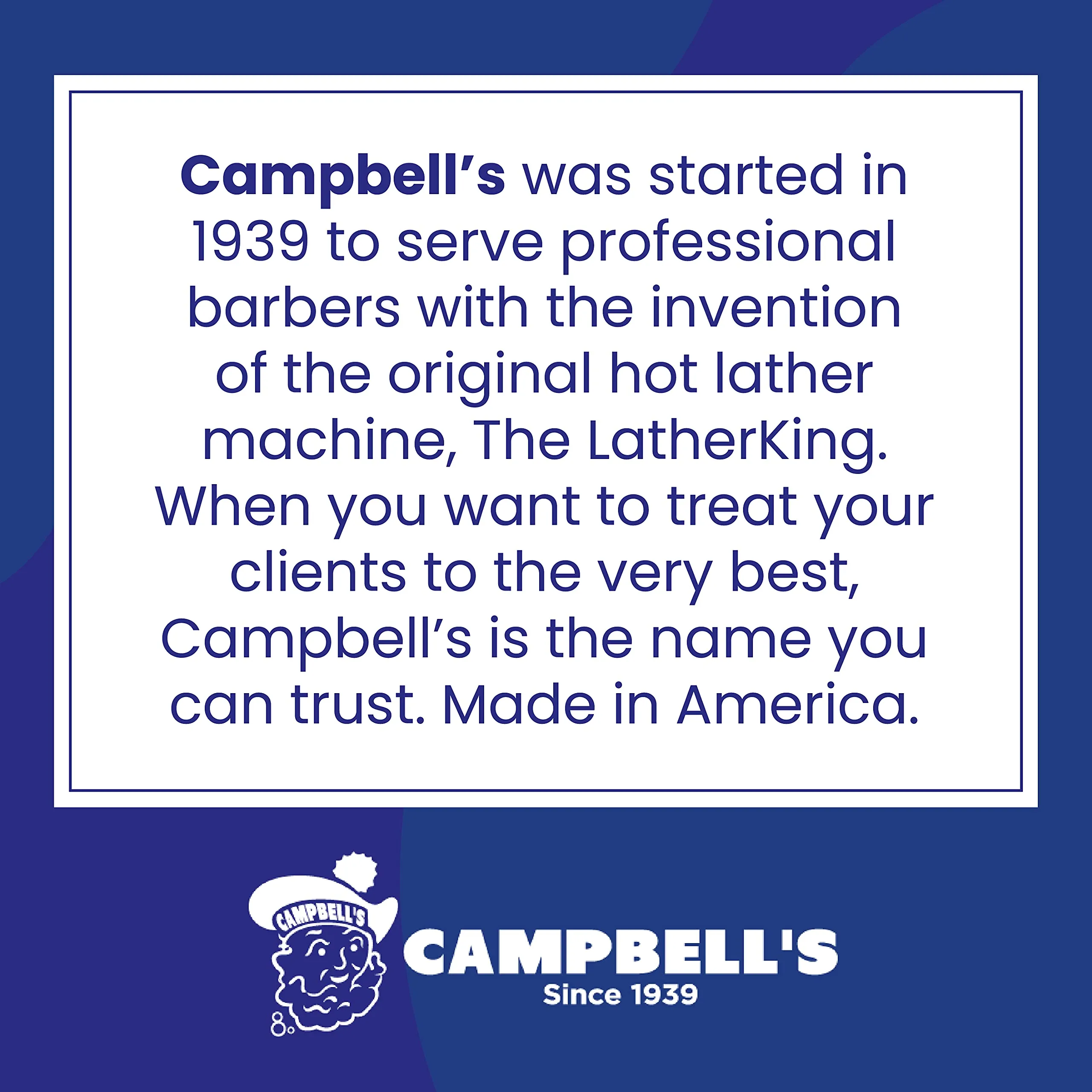 Campbell’s Liquid Shave Cream Lather, Barber Shaving Cream Lather, Professional Shaving Supplies and Products, 8 Ounces, (Pack of 12)