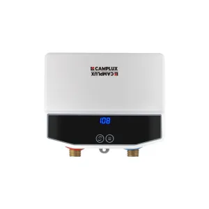 Camplux On Demand Hot Water Heater Electric 120V - 3.5kW | White