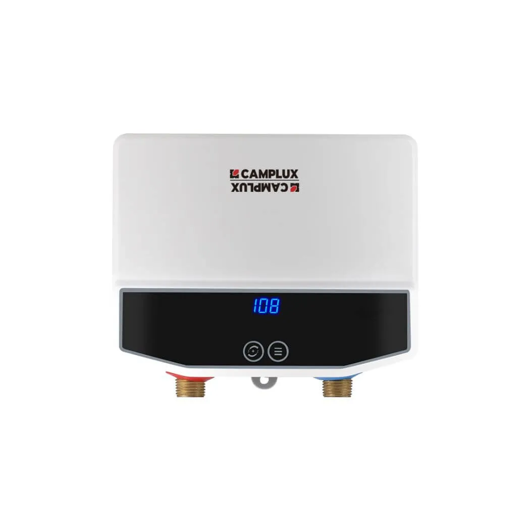 Camplux On Demand Hot Water Heater Electric 120V - 3.5kW | White