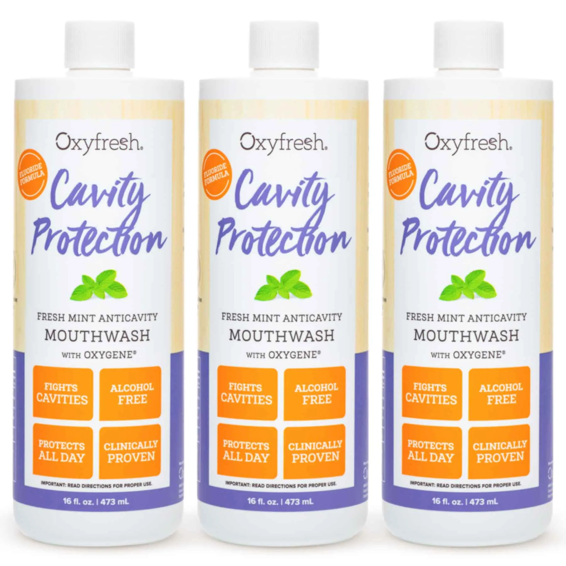 Cavity Protection Mouthwash | For Sensitive Teeth With Fluoride