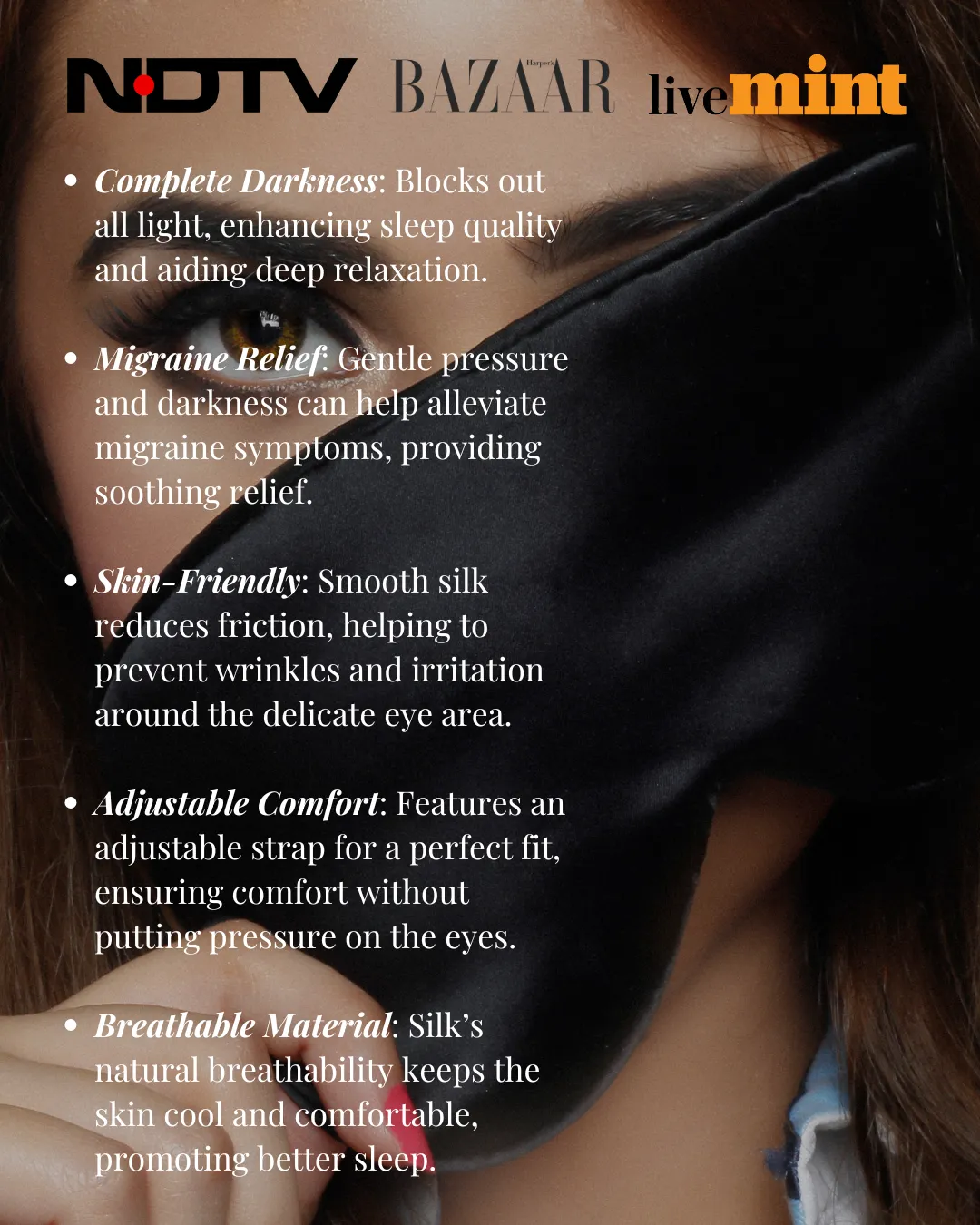 CHAROCOAL GREY EYE MASK