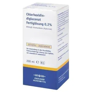 CHLORHEXIDINE DIGLUCONATE ready-to-use solution 0.2%