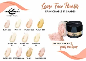 CHRISTINE OIL FREE LOOSE FACE POWDER PEACH-330