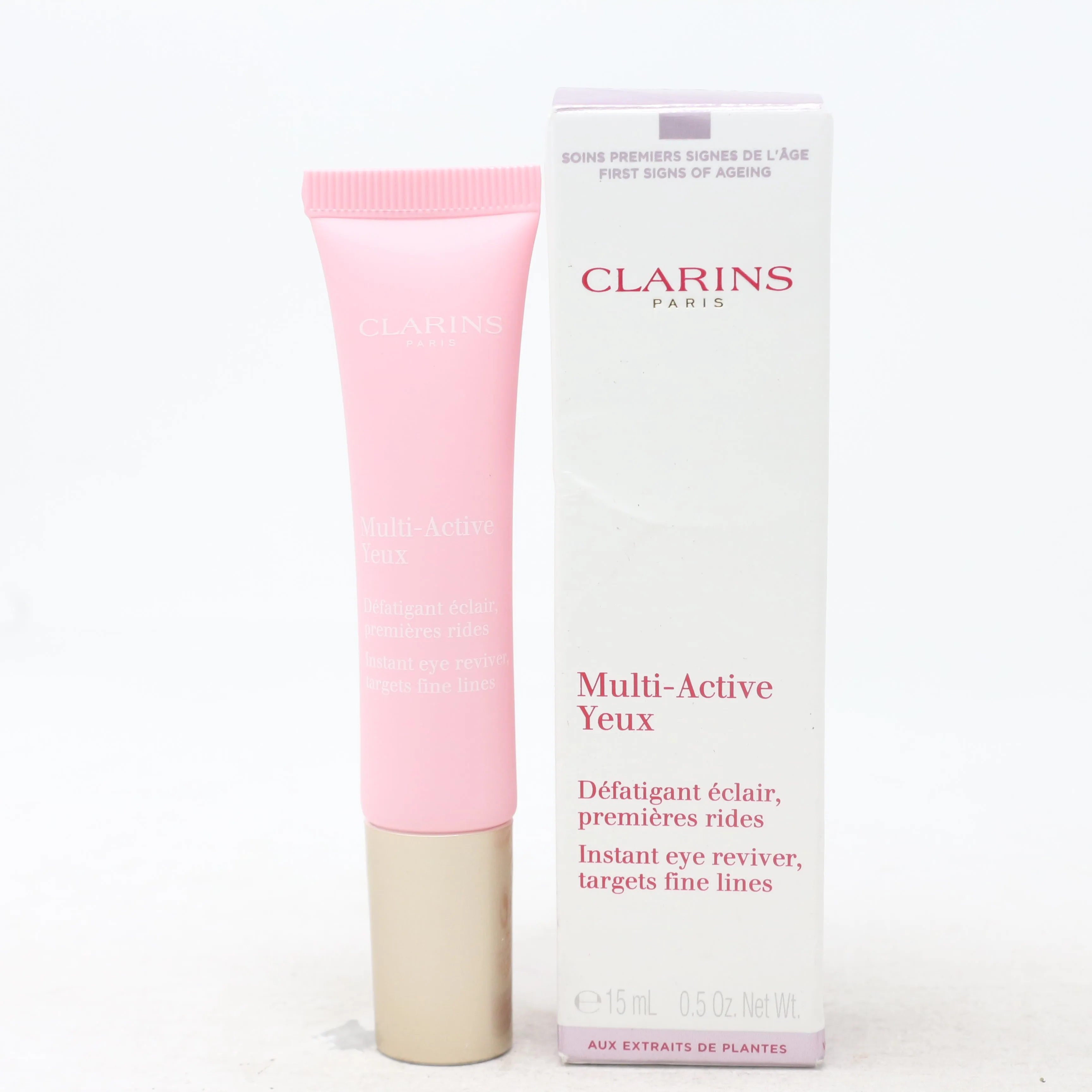 Clarins Multi-Active Instant Eye Reviver  0.5oz/15ml New With Box