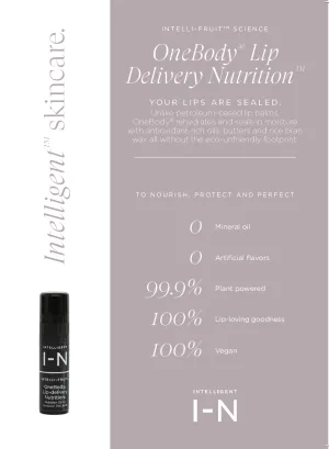 Clinical Product Sheets - OneBody Lip Delivery Nutrition (pad of 25)