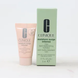 Clinique Moisture Surge Intense 72H Lipid-Replenishing Hydrator  0.17oz/5ml New