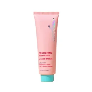 Cocofloss Cocoshine Whitening Toothpaste, Remineralize & Repair Sensitive Teeth, Fluoride-Free with n-HA, Kid-Friendly, Delicious Mint, 3.4 oz