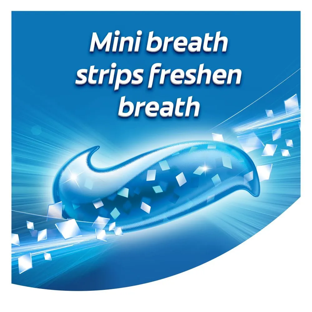 Colgate Max Fresh with Whitening Toothpaste with Mini Breath Strips, Cool Mint, 6.3 oz Tube, 3 Pack